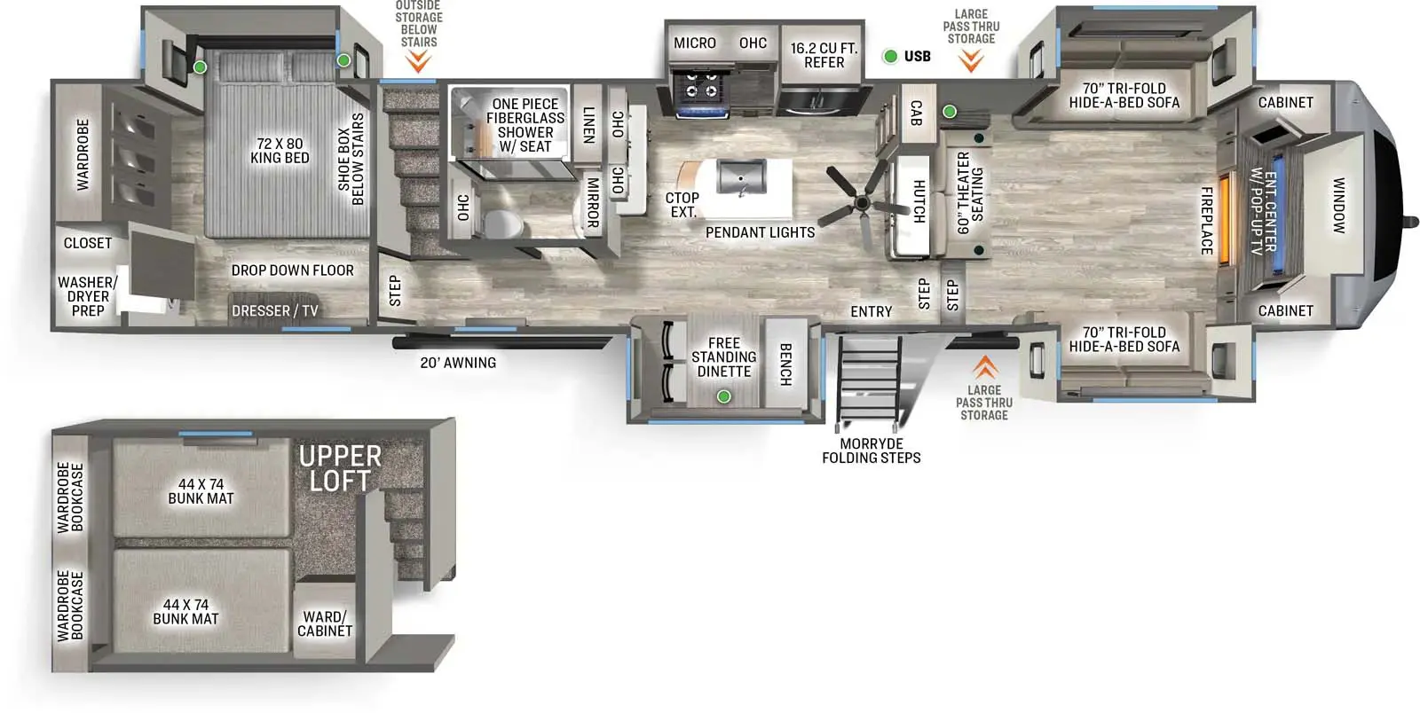 3990FL Floorplan Image